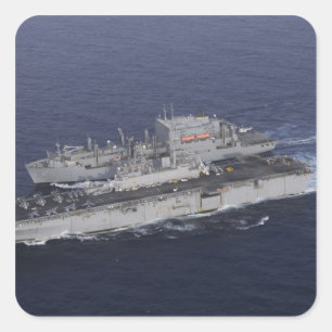 USS Kearsarge Quadratischer Aufkleber