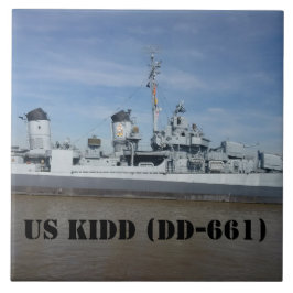 USS KIDD DD 661 FLIESE