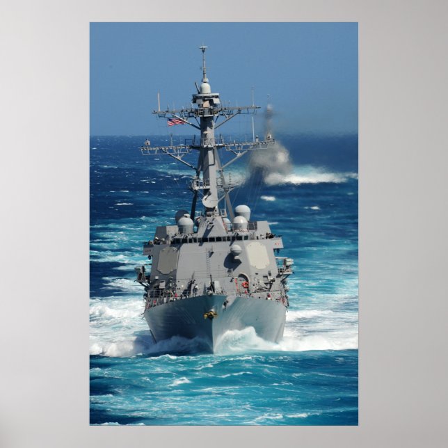 USS Kidd (DDG 100) Poster (Vorne)