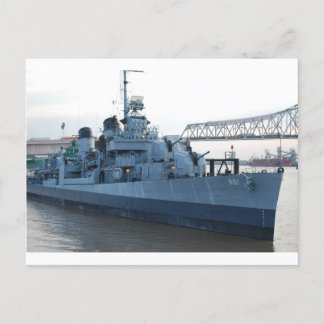 USS Kidd Ship Postkarte