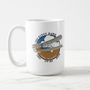 USS KITTY HAWK CV-63 1961-2009 TASSE
