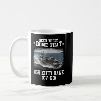 USS Kitty Hawk CV-63 Aircraft Carrier Veteran Fath Kaffeetasse