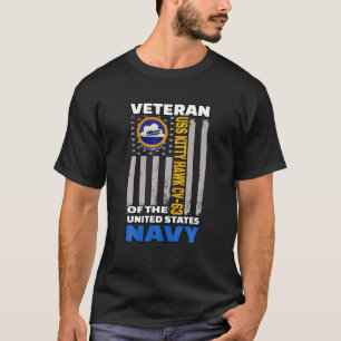 USS Kitty Hawk CV-63 Carrier Veteran Day T-Shirt