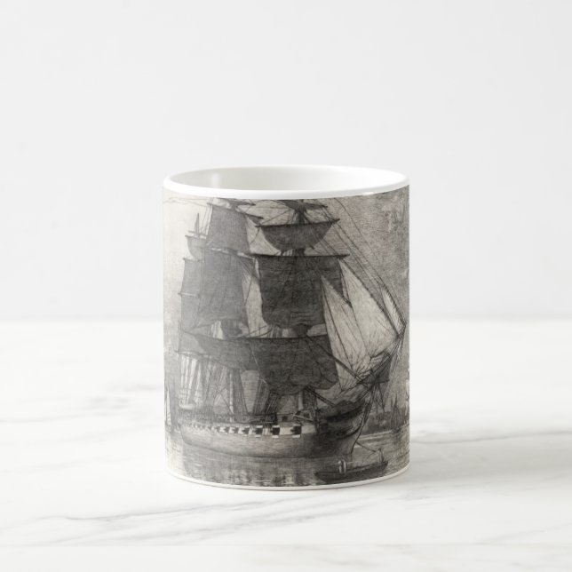 USS-Konstitution 1911 Kaffeetasse (Mittel)