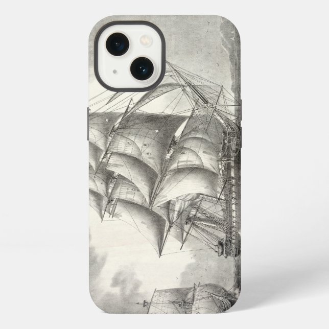 USS-Konstitution iPhone Hülle (Rückseite)