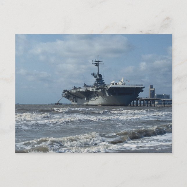 USS Lexington Postkarte (Vorderseite)