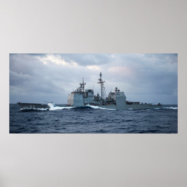 USS Leyte Gulf (CG 55) Poster (Vorne)