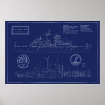 USS Little Rock Bauplan