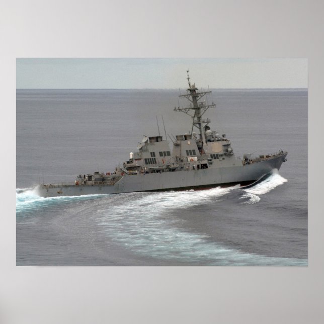 USS McFaul (DDG 74) Poster (Vorne)