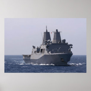 USS Mesa Verde (LPD 19) Poster