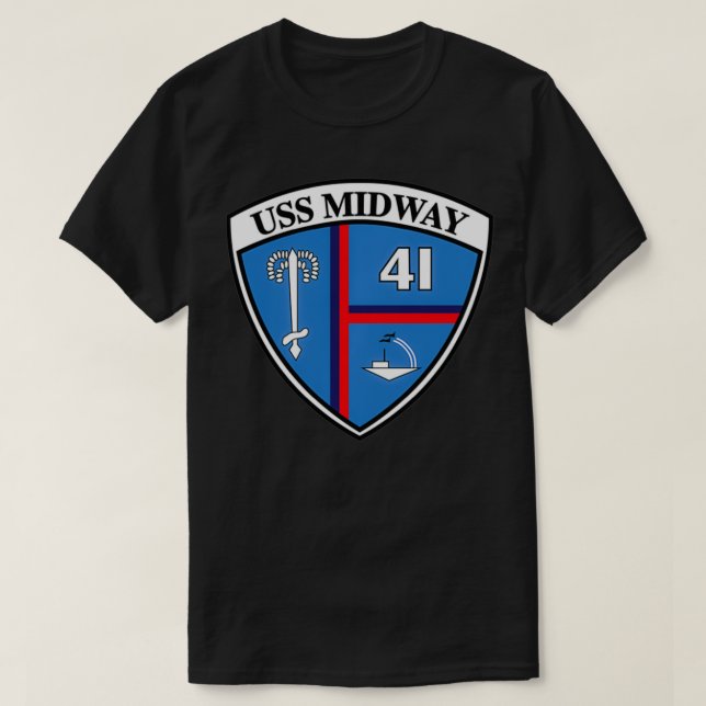 USS Midway  T-Shirt (Design vorne)