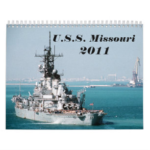 USS Missouri Calendar Kalender