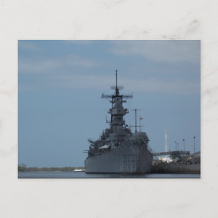 uss missouri postkarte