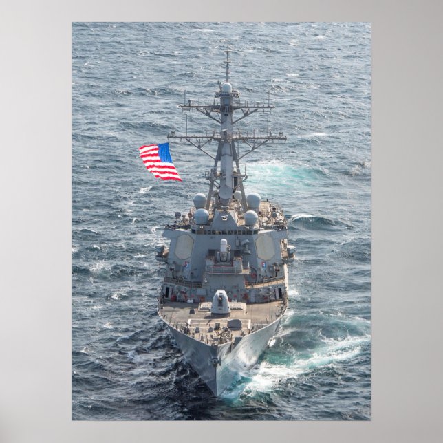 USS Mitscher (DDG 57) Poster (Vorne)