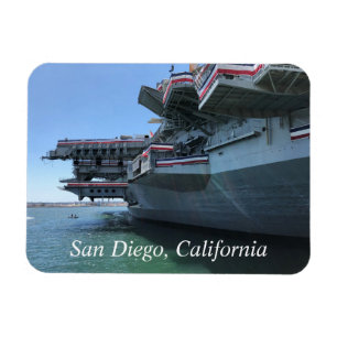 USS mittler in San Diego, Kalifornien Magnet