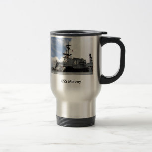 USS mittleres CV41, USS mittler Reisebecher