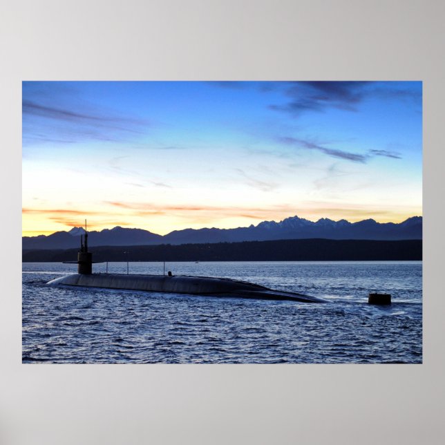 USS Nevada (SSBN 733) Poster (Vorne)