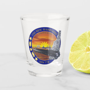 USS New Hampshire (SSN-778) Schnapsglas