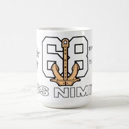 USS NIMITZ 68 ANCHOR TASSE