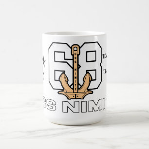 USS NIMITZ 68 ANCHOR TASSE