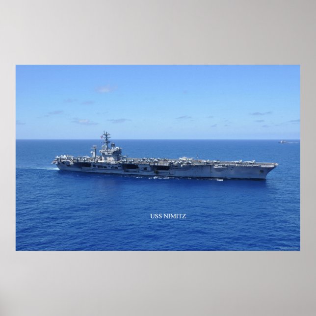 USS Nimitz Poster (Vorne)