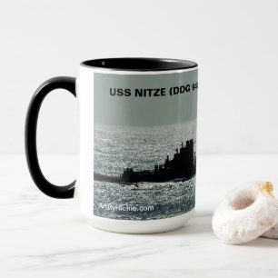 USS NITZE (DDG94), Haze Gray and Underway, Tasse