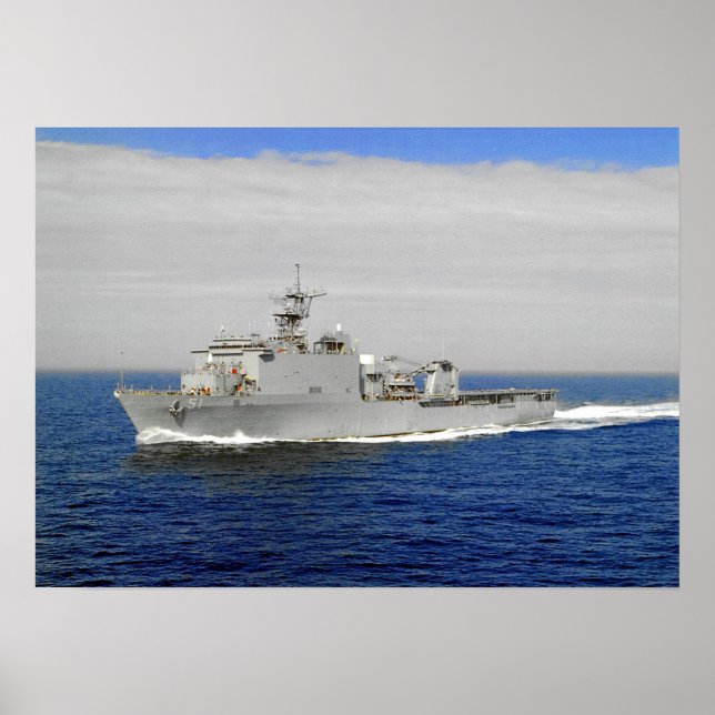 USS Oak Hill (LSD 51) Poster (Vorne)