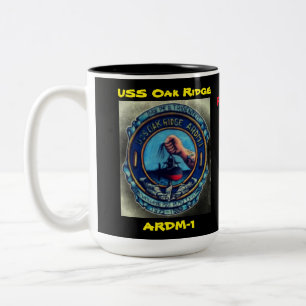 USS Oak Ridge Rawls' Boys Cup Zweifarbige Tasse