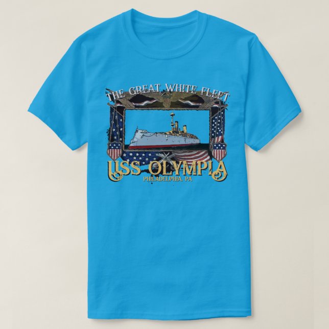 USS OLYMPIA T-Shirt (Design vorne)