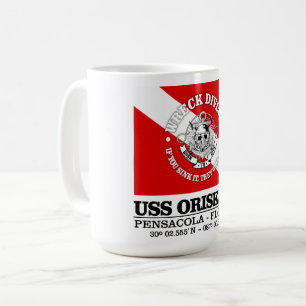 USS Oriskany (beste Wracke) Kaffeetasse