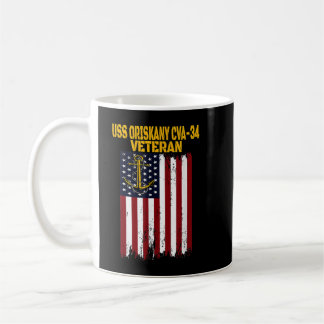 USS Oriskany CVA-34 Aircraft Carrier Veteran Day F Kaffeetasse