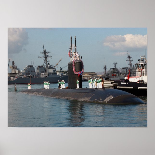 USS Pasadena (SSN 752) Poster (Vorne)