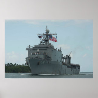 USS Pearl Harbor (LSD 52) Poster
