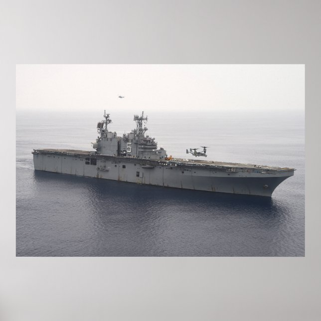 USS Peleliu (LHA 5) Poster (Vorne)