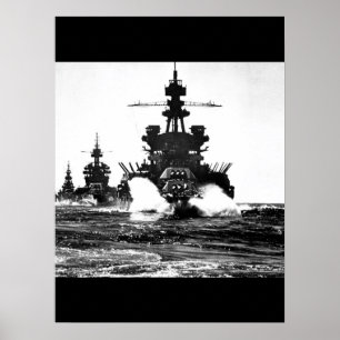 USS PENNSYLVANIA und Schlachtschiff of_War Bild Poster