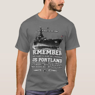 USS Portland CLCA33 Heavy cruiser T-Shirt