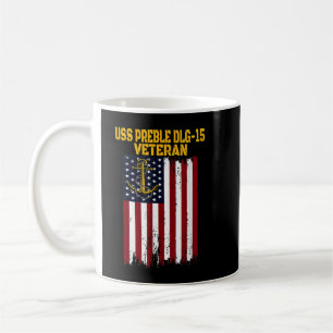 USS Preble DLG-15 Zerstörer Veteran's Day Veteran' Kaffeetasse