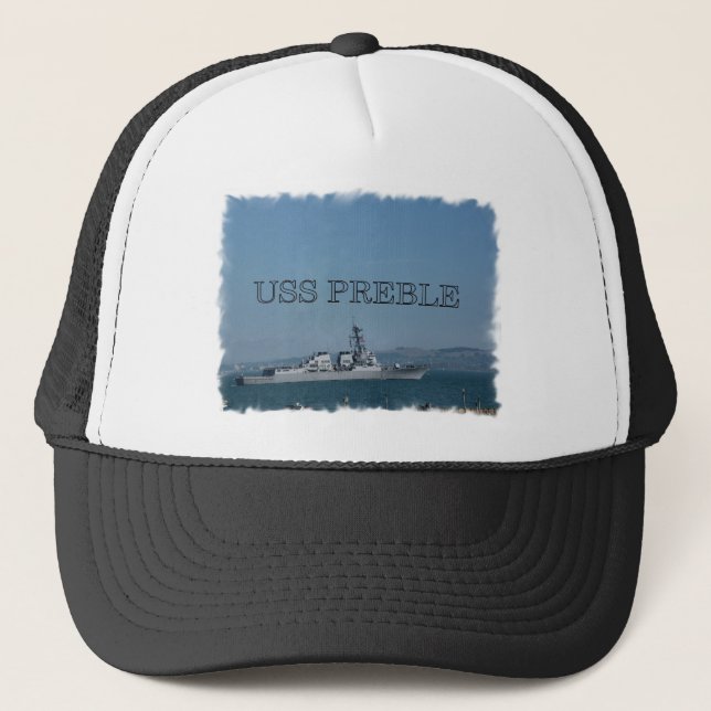 USS Preble Truckerkappe (Vorderseite)