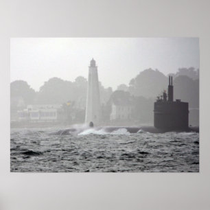 USS Providence (SSN 719) Poster