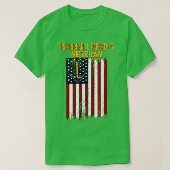 USS Richard L  T-Shirt (Design vorne)