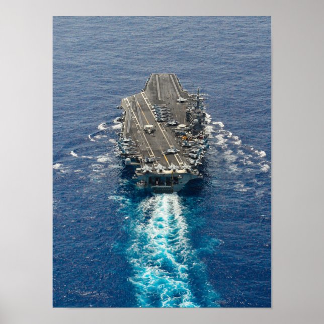 USS Ronald Reagan (CVN 76) Poster (Vorne)