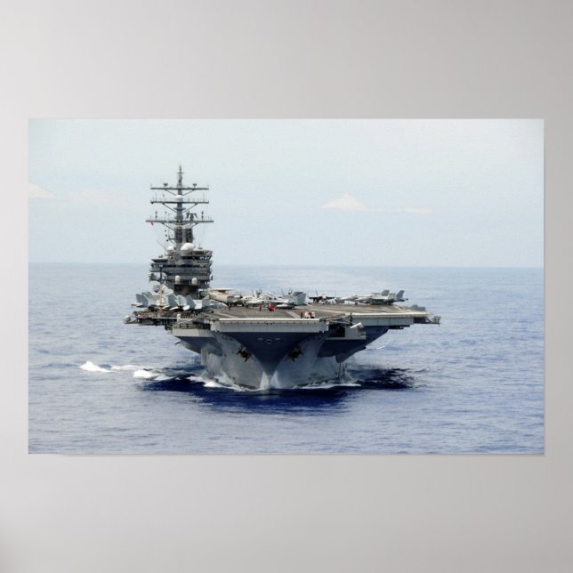 USS Ronald Reagan (CVN 76) Poster (Vorne)