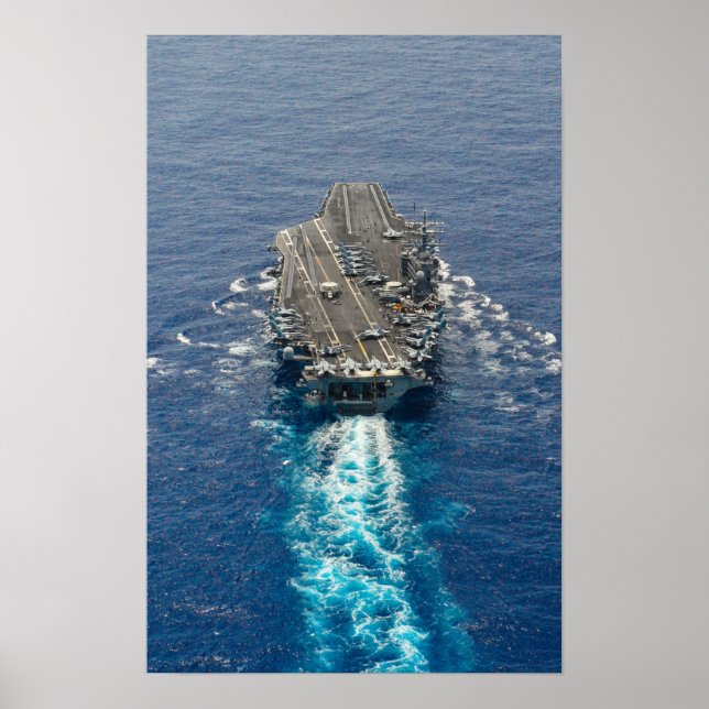 USS Ronald Reagan (CVN 76) Poster (Vorne)