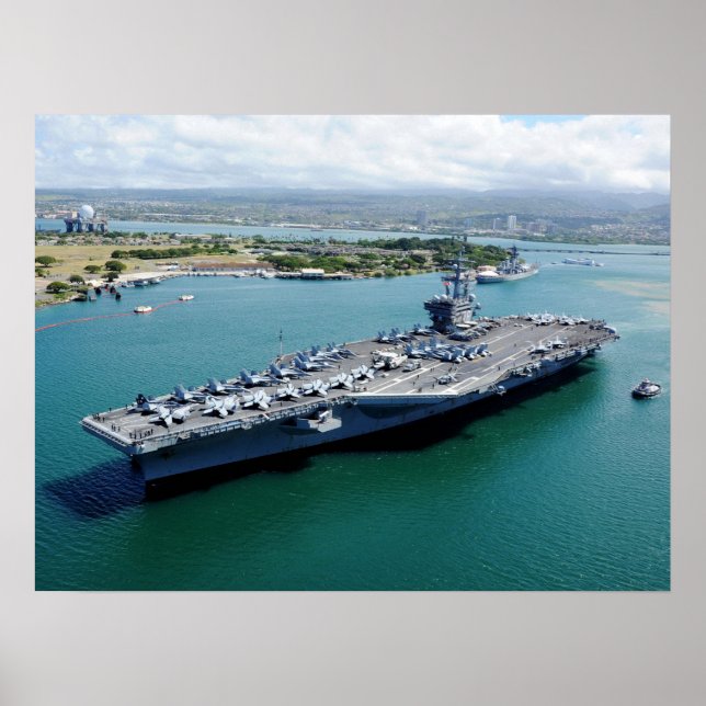 USS Ronald Reagan (CVN 76) Poster (Vorne)