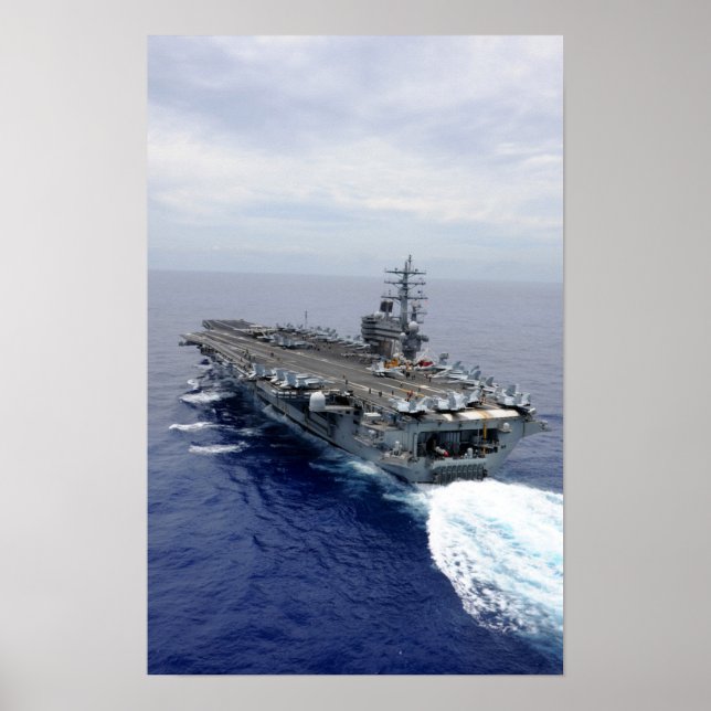 USS Ronald Reagan (CVN 76) Poster (Vorne)