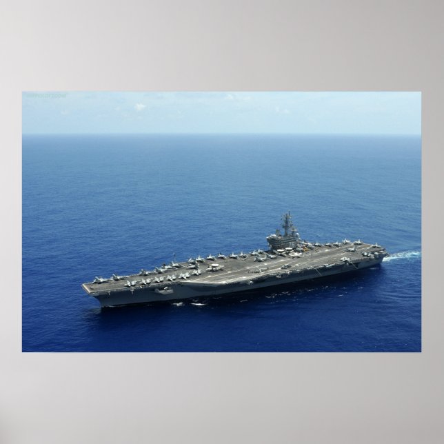 USS Ronald Regan Poster (Vorne)