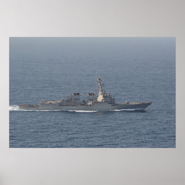 USS Roosevelt (DDG 80) Poster (Vorne)