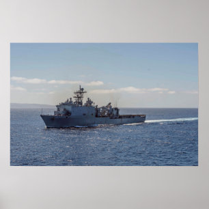 USS Rushmore (LSD 47) Poster