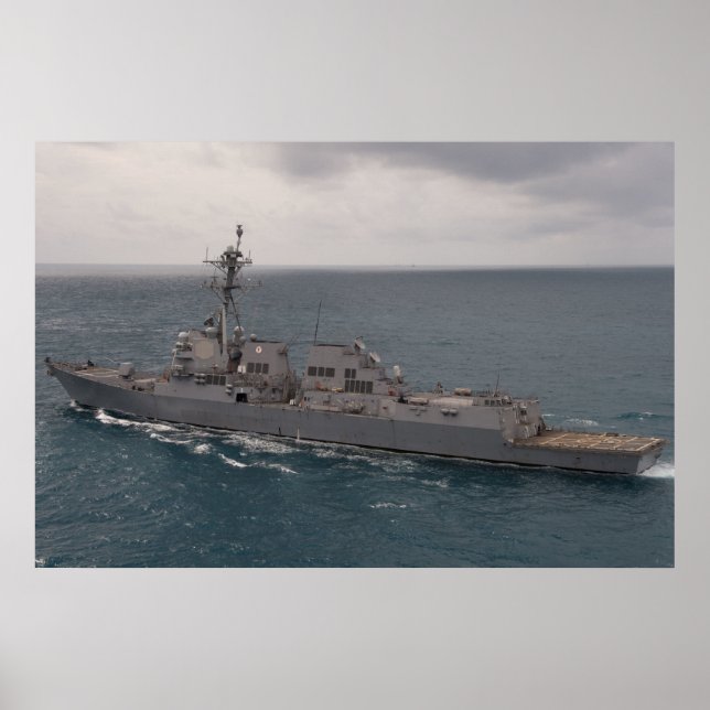 USS Sampson (DDG 102) Poster (Vorne)