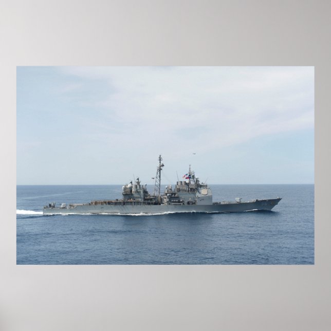 USS San Jacinto (CG 56) Poster (Vorne)